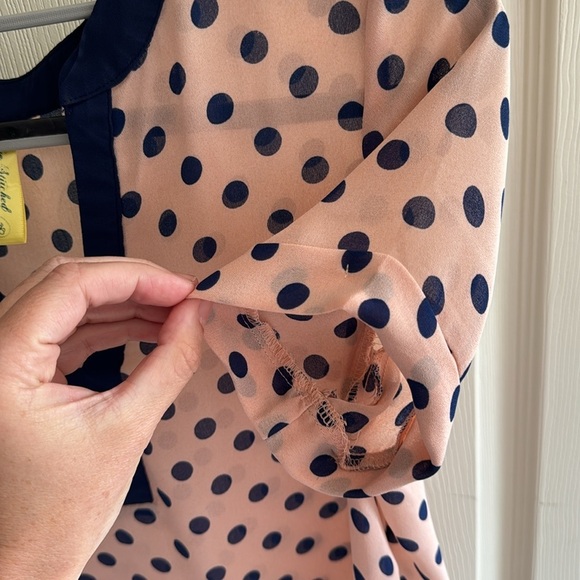 Sheer- cap short sleeve tee - Picture 7 of 8